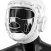 Casco di sicurezza per bambini omologato WKF, bianco Tokaido