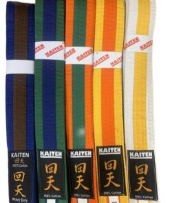 Cinture bicolori Kaiten 100% cotone