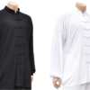 Top da Tai Chi in viscosa e cotone