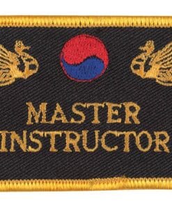 Distintivi ricamati da Maestro Istruttore - Danrho