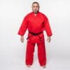 Karategi da allenamento Fuji-Mae blu o rosso 18 Allenamento di karate Fuji Mae Rosso