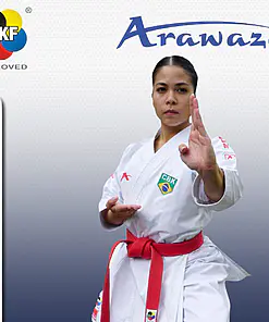 Karate-Gi Arawaza Diamante Nero - WKF - Lega Pemière - Coppa Femminile