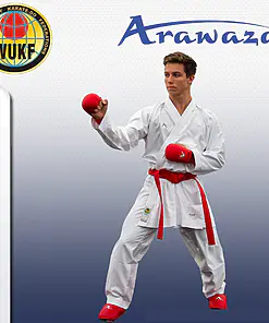 Karategi Kumite Deluxe Evo WUKF - Rosso o bianco