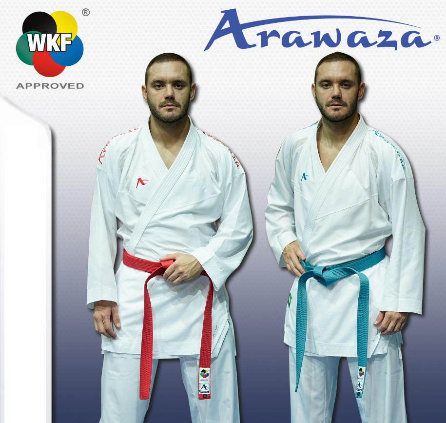 Karategi Rev-X Reversibile Premier League WKF (Copie) (Copie) 3 Kimono Karate Arawaza Rev-X Combo Set - Premier League WKF