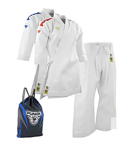 Kimono Karate PUNOK WKF Competition VERTEX - Set di 3 pezzi