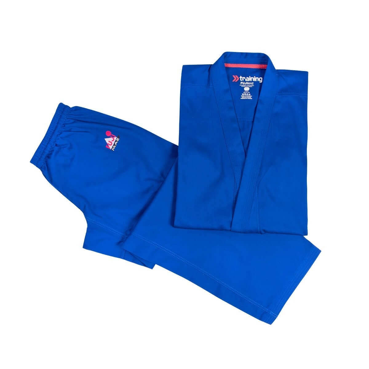 Karategi da allenamento Fuji-Mae blu o rosso 10 Fuji Mae Karategi Kimono blu per l'allenamento