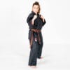 Allenamento di Karategi in kimono Fuji Mae 20 Fuji Mae Karategi Kimono da allenamento nero