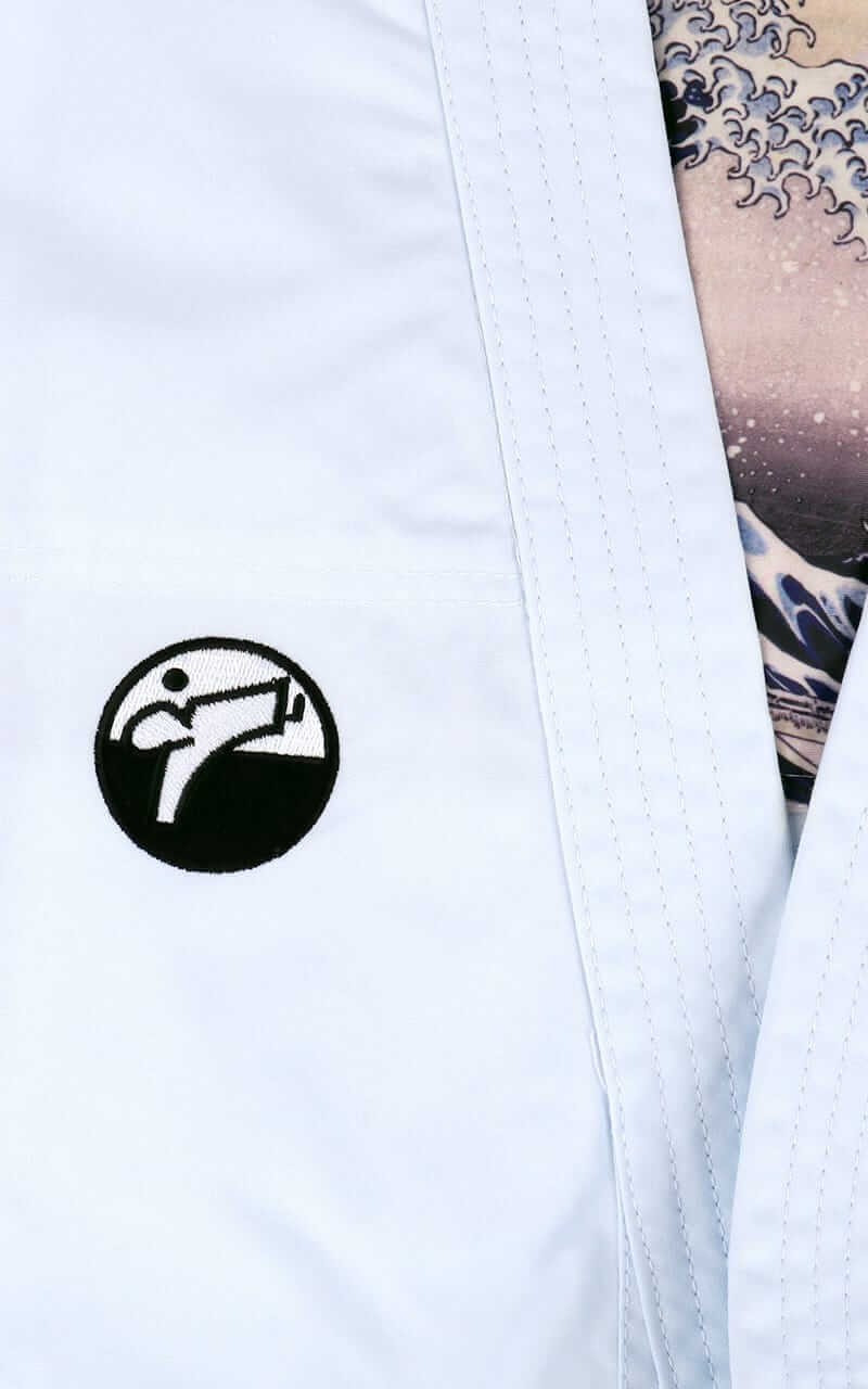 Tokaido Kata Master Mix karate kimono - WKF 10 OZ 7 Master Mix Karategi - Tokaido Kata Master - WKF 10 OZ