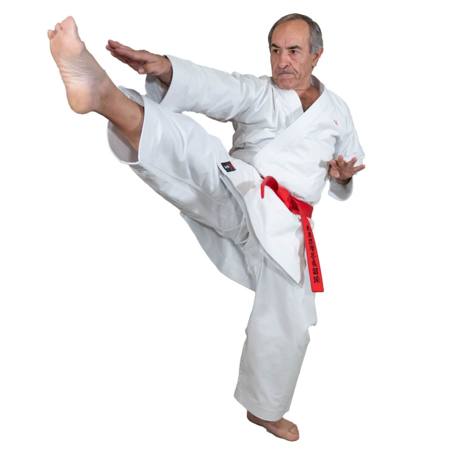 Karategi kimono bianco Kaiten Saizen-WKF