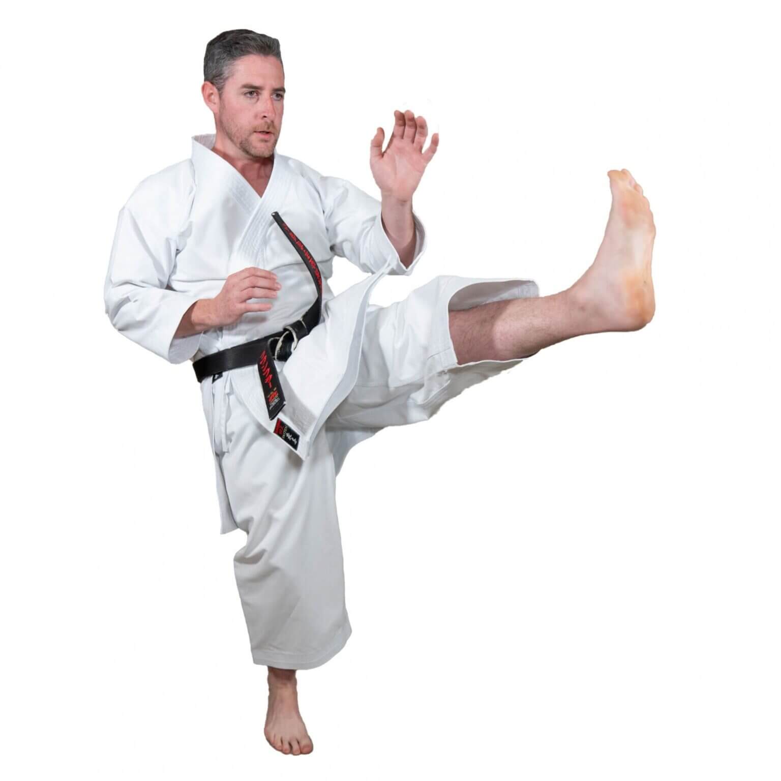 Karategi kimono bianco Kaiten Saizen