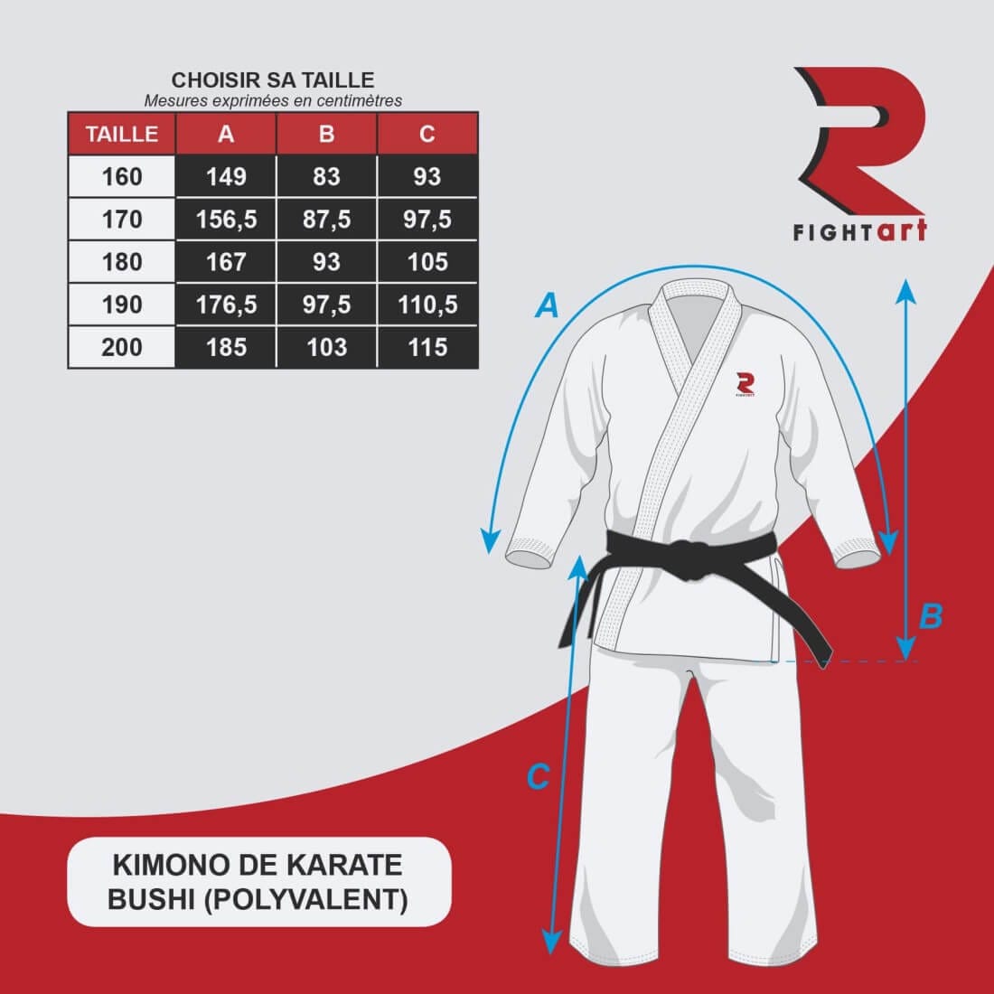 Karategi da allenamento - Modello Bushi - Fight-Art 13 Karategi da allenamento - modello Bushi - Fight-Art