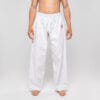 FUJI-MAE Pantaloni da allenamento per il karate - bianco