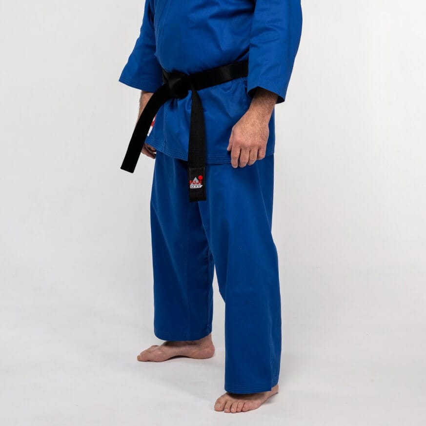 FUJI-MAE Pantaloni da allenamento per il karate blu o rossi 6 FUJI-MAE Pantaloni da allenamento per il karate - blu