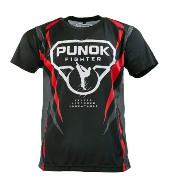 T-shirt versatile con logo Punok 4 Maglietta unisex con logo Punok