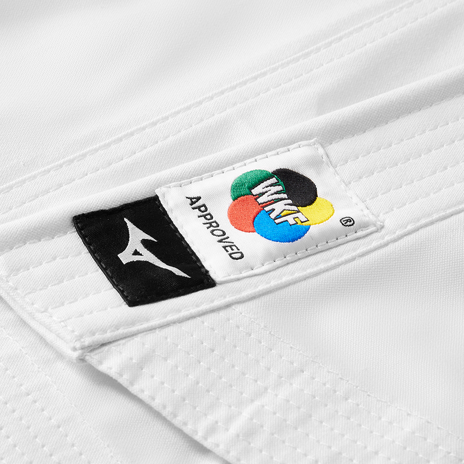 Giacca da karate Mizuno ricamata Tôshi WKF (Copie) 8 Veste Karaté Mizuno Kime Brodée – WKF