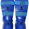 Protezioni per tibie e piedi da karate a contatto - Budo-Fight - blu o rosse - immagine 4