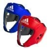 Casco da competizione Adidas Amateur Boxe blu o rosso