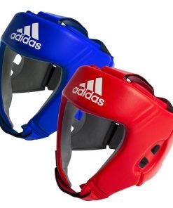 Casco da competizione Adidas Amateur Boxe blu o rosso