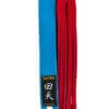 cintura-karate-competizione-kumite-rosso-blu-kaiten-chez-karategi