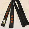 HIROTA Satin cintura nera di karate di alta qualità