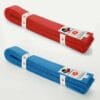 cinture da competizione-seishin-international-wkf-rosso-e-blu-cotone