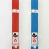 cinture da competizione-seishin-international-wkf-red-and-blue-cotton-top