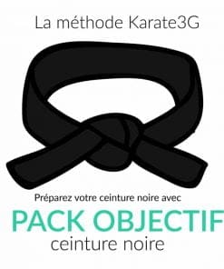 Lezioni di Karate online Cintura Nera PACCO OBIETTIVO Karate3G video