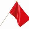 kwon-arbitration-bandiera con manica in legno rosso