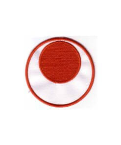 Distintivo ricamato in stile karate