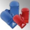 Guanti da Karate Adidas con pollice - blu o rosso - WKF