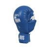 guanti da karate con pollice blu