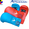 Guanti da karate ARAWAZA blu o rossi - WKF