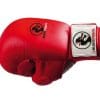 guanti-karate-blu con pollice-budo-combattimento-omologhi-ffk-tsuki