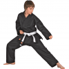 Kimono da karate DANRHO Dojo-Line - Nero 2 Kimono da karate DANRHO Dojo-Line - Nero