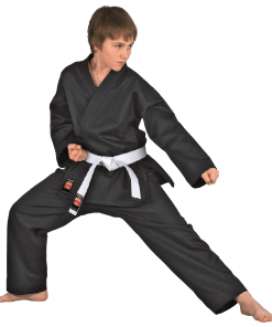 Kimono da karate DANRHO Dojo-Line - Nero