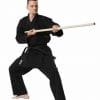 BUJIN KURO Tokaido Kimono Nero 190 cm-kobudo-atbk karategi