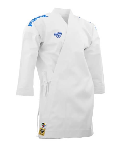 PUNOK WKF Kimono karate da competizione Gold Kata - Set combinato da 3 pezzi 5 karategi