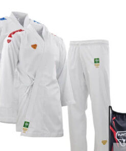Kimono Karate PUNOK WKF Competizione Kumite - Takyon Set 3 pezzi