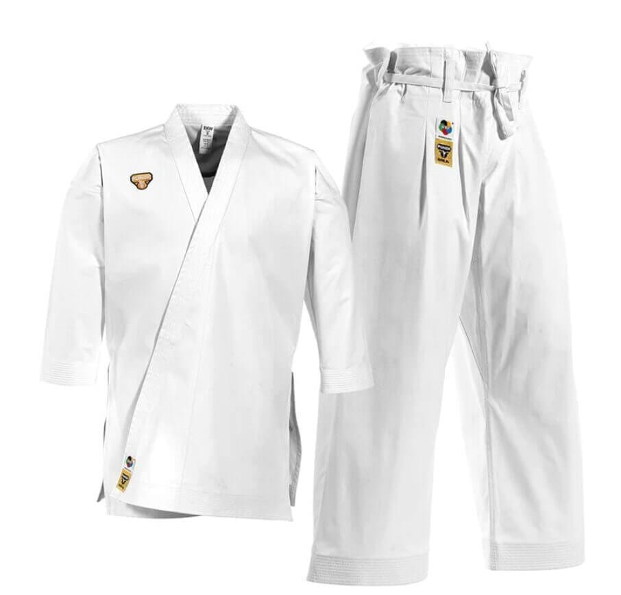 Pantaloni karategi Punok WKF Kata Gold - 185 cm 7 Kimono Karate PUNOK WKF Kata Oro