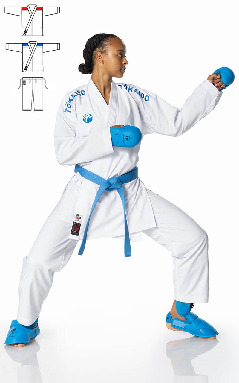 Set di karategi per il kumite Master Junior - WKF 3 Set karategi Kumite Master Junior