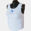 pettorale-arawaza-corpo di protezione-donne-karate-wcf-bianco