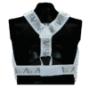 pettorina-protettore-corpo-arawaza-bianco-su-manichino-arriere