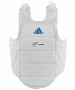 Adidas Karate Body Protector WKF - Bianco - per le competizioni. Modello ADIP03