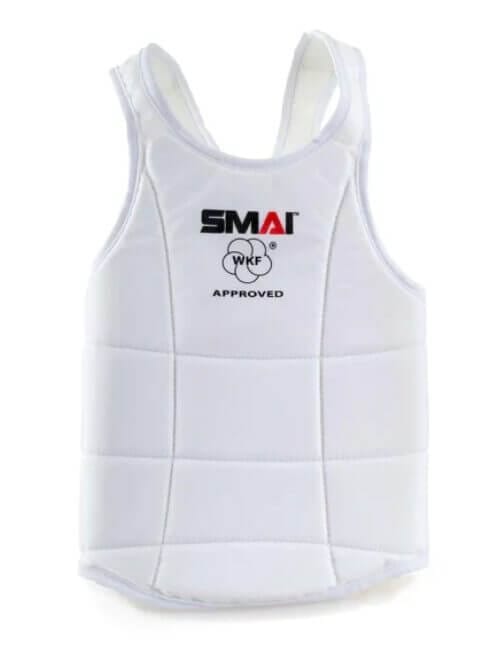 Pettorale da karate maschile SMAI - WKF 3 Pettorale da karate per uomo SMAI
