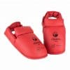 protezione del piede-karate-tokaido-wkf-red-01
