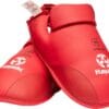 protezioni per piedi-karate-hayashi-blu-o-rosso-wkf-rosso