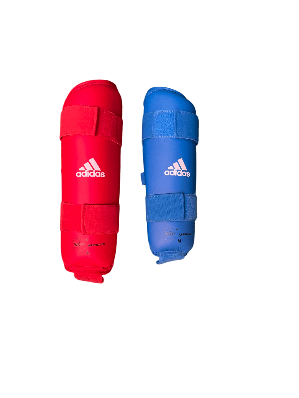 Parastinchi da Karate Adidas - blu o rossi - WKF 3 parastinchi-adidas-rosso-blu