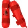 protettore staccabile-shin-pu-budo-fight-rosso