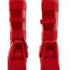 Protezioni per tibie e piedi da Karate Punok - blu o rosse - WKF 13 karate rosso - stinchi e piedi protettori-punok