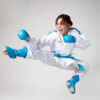 Protezioni per tibie e piedi SMAI Karate - WKF 17 protezioni per tibia e piede in karatè-smai-wkf-modello